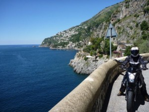 Riding the Amalfi Coast, Italy